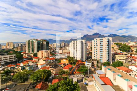 Varanda da Sala vista de apartamento para alugar com 2 quartos, 45m² em Todos Os Santos, Rio de Janeiro