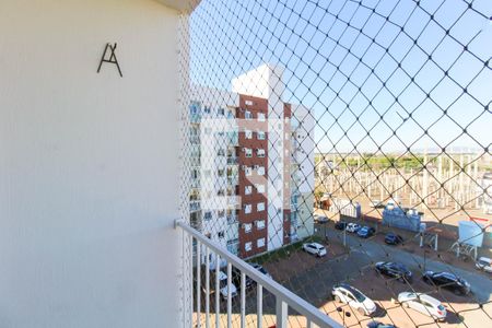 Varanda da Sala de apartamento à venda com 2 quartos, 55m² em Fátima, Canoas