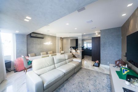 Sala de TV de apartamento à venda com 3 quartos, 134m² em Buritis, Belo Horizonte