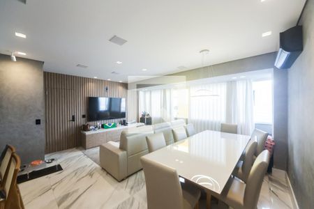 sala de apartamento à venda com 3 quartos, 134m² em Buritis, Belo Horizonte