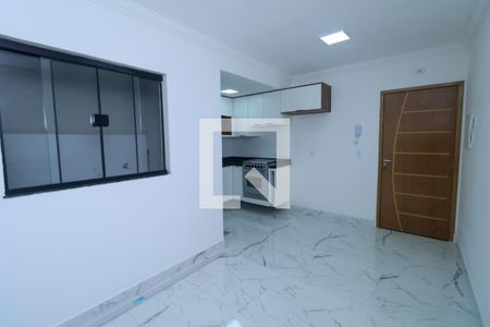Sala de apartamento para alugar com 2 quartos, 51m² em Vila Homero Thon, Santo André
