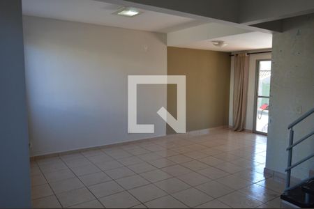 Sala de casa de condomínio para alugar com 3 quartos, 87m² em Bonfim Paulista, Ribeirão Preto