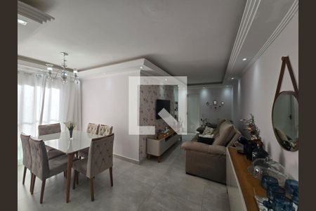 Sala  de apartamento à venda com 2 quartos, 72m² em Vila Galvão, Guarulhos