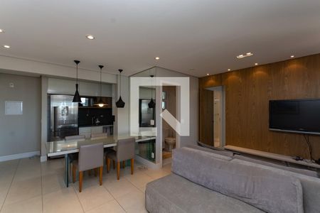 Sala de apartamento à venda com 2 quartos, 62m² em Vila Romana, São Paulo