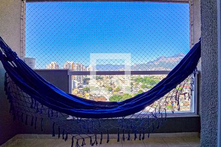 Varanda da Sala de apartamento para alugar com 3 quartos, 79m² em Engenho de Dentro, Rio de Janeiro
