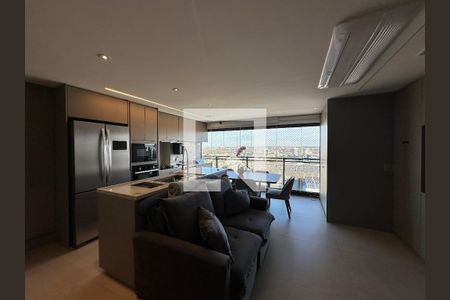 Sala de apartamento para alugar com 2 quartos, 75m² em Tamboré, Barueri
