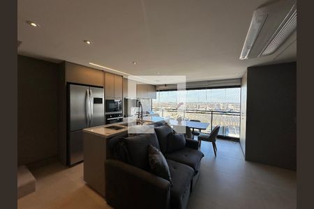 Sala de apartamento para alugar com 2 quartos, 75m² em Tamboré, Barueri