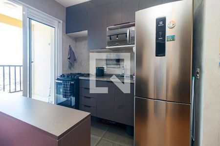 Cozinha de apartamento à venda com 1 quarto, 31m² em Jardim Sao Luiz, São Paulo