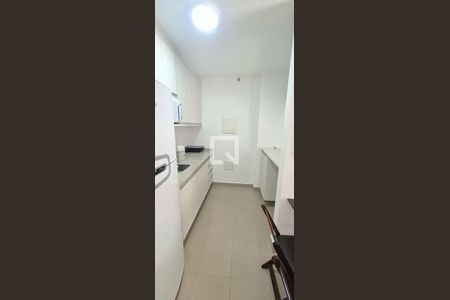 Cozinha de kitnet/studio para alugar com 1 quarto, 37m² em Ribeirânia, Ribeirão Preto