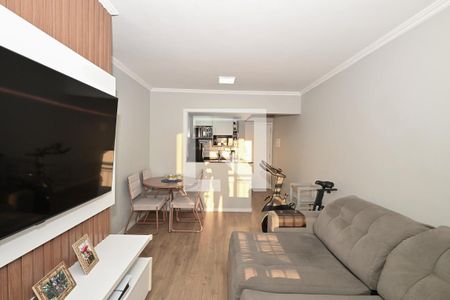 Sala de apartamento à venda com 3 quartos, 70m² em Jardim Maria Rosa, Taboão da Serra