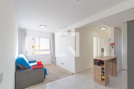 Sala de apartamento para alugar com 2 quartos, 50m² em Harmonia, Canoas