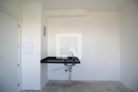 Cozinha de kitnet/studio à venda com 1 quarto, 30m² em Indianópolis, São Paulo