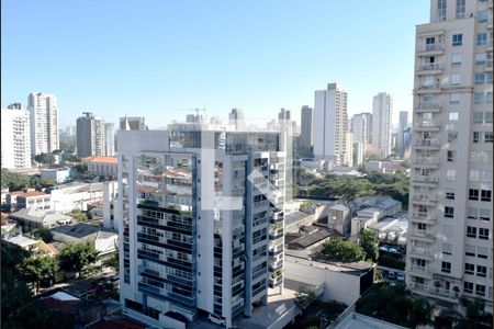 Vista da Varanda de apartamento para alugar com 1 quarto, 28m² em Pinheiros, São Paulo