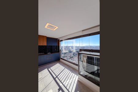 Varanda da Sala de apartamento para alugar com 2 quartos, 73m² em Vila Dom Pedro I, São Paulo