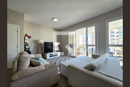 Sala de apartamento para alugar com 4 quartos, 168m² em Moema, São Paulo