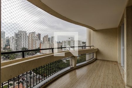 Varanda gourmet de apartamento para alugar com 4 quartos, 168m² em Moema, São Paulo