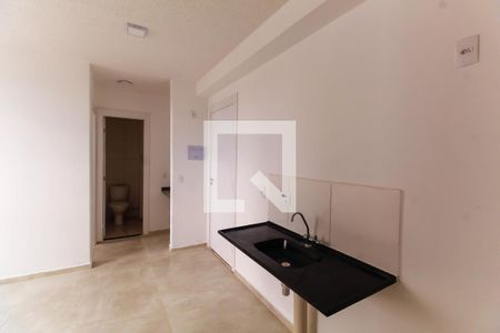 Sala/Cozinha de apartamento para alugar com 2 quartos, 35m² em Mooca, São Paulo