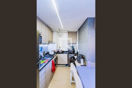 Sala, cozinha e área de serviço de apartamento à venda com 2 quartos, 36m² em Vila Pirituba, São Paulo