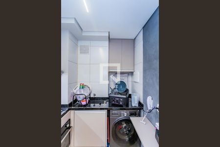 Sala, cozinha e área de serviço de apartamento à venda com 2 quartos, 36m² em Vila Pirituba, São Paulo