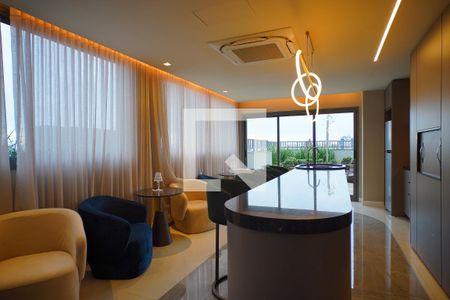 Espaço Gourmet de kitnet/studio para alugar com 1 quarto, 25m² em Rio Branco, Porto Alegre