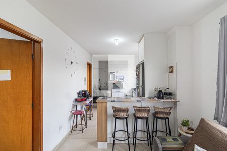 Sala e Cozinha de apartamento para alugar com 2 quartos, 41m² em Vila Brasil, São Paulo