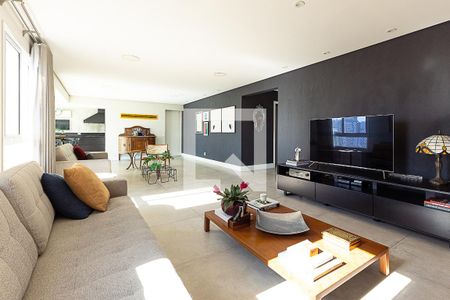 Sala de apartamento à venda com 3 quartos, 210m² em Vila Olímpia, São Paulo