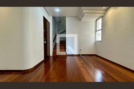 Sala  de apartamento à venda com 4 quartos, 160m² em Sion, Belo Horizonte