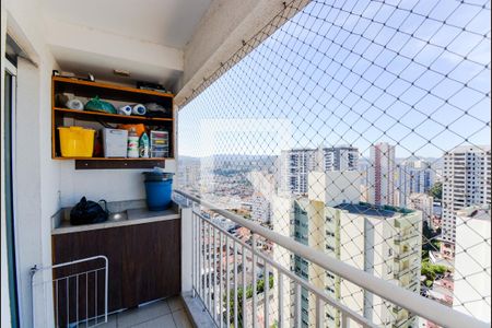 Varanda da Sala de apartamento à venda com 2 quartos, 55m² em Jardim Flor da Montanha, Guarulhos