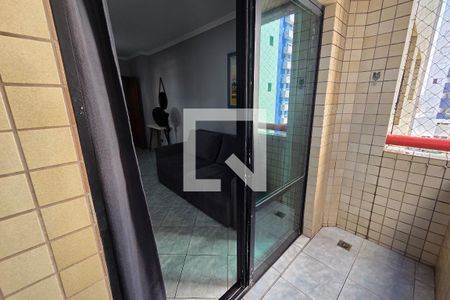 Varanda de apartamento para alugar com 1 quarto, 53m² em Maracanã, Praia Grande