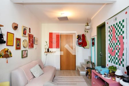 Sala de estar e jantar de apartamento para alugar com 1 quarto, 43m² em Paraíso, São Paulo
