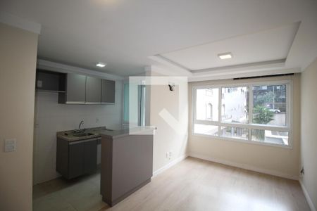Sala de apartamento para alugar com 1 quarto, 40m² em Auxiliadora, Porto Alegre