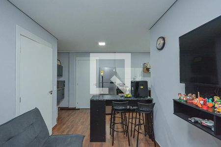 Sala de apartamento para alugar com 1 quarto, 38m² em Vila Isa, São Paulo