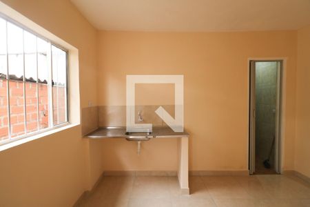 Cozinha de casa para alugar com 1 quarto, 40m² em Parque Doroteia, Diadema