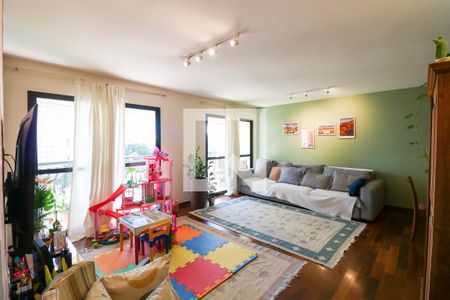 Sala de apartamento à venda com 4 quartos, 141m² em Santo Amaro, São Paulo