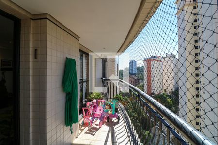 Varanda de apartamento à venda com 4 quartos, 141m² em Santo Amaro, São Paulo