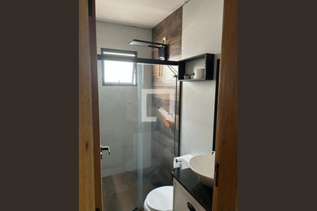 Banheiro de casa à venda com 2 quartos, 55m² em Parque Residencial Jundiaí, Jundiaí