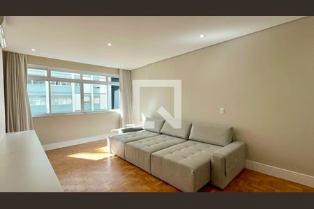 Sala de TV de apartamento para alugar com 3 quartos, 100m² em Jardim Paulista, São Paulo