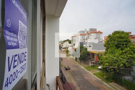 Sala _Vista  de apartamento à venda com 2 quartos, 98m² em Jardim do Salso, Porto Alegre