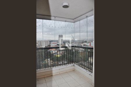 Detalhe - Varanda da Sala e Sala de Jantar de apartamento para alugar com 3 quartos, 81m² em Vila Cruz das Almas, São Paulo