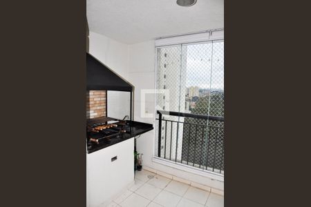 Detalhe - Varanda da Sala e Sala de Jantar de apartamento para alugar com 3 quartos, 81m² em Vila Cruz das Almas, São Paulo
