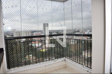 Detalhe - Varanda da Sala e Sala de Jantar de apartamento para alugar com 3 quartos, 81m² em Vila Cruz das Almas, São Paulo
