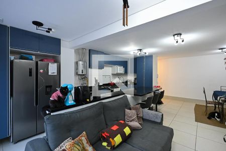 Sala de apartamento à venda com 3 quartos, 138m² em Parque Assuncao, Taboão da Serra