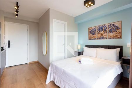 Sala / Quarto de apartamento para alugar com 1 quarto, 25m² em Pinheiros, São Paulo