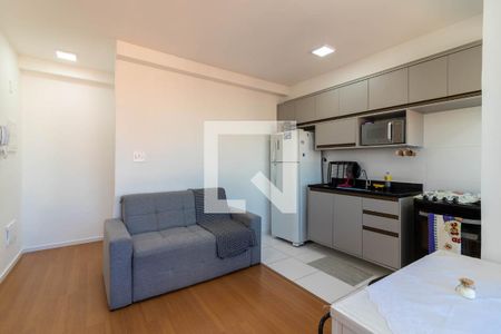 Sala de apartamento para alugar com 1 quarto, 32m² em Vila Pauliceia, São Paulo