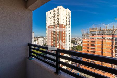 Varanda da Sala de apartamento para alugar com 1 quarto, 32m² em Vila Pauliceia, São Paulo