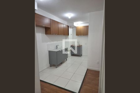 Cozinha de apartamento à venda com 2 quartos, 35m² em Jardim Promissao, São Paulo