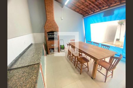 Espaço gourmet com churrasqueira de casa à venda com 2 quartos, 166m² em Jardim Copacabana, São Bernardo do Campo