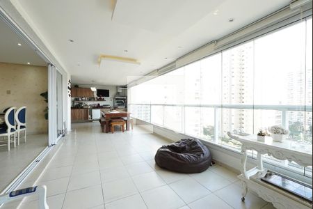 Varanda gourmet de apartamento para alugar com 4 quartos, 242m² em Ipiranga, São Paulo