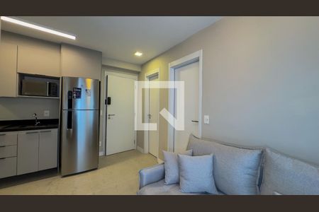 Sala de apartamento para alugar com 2 quartos, 42m² em Brooklin, São Paulo