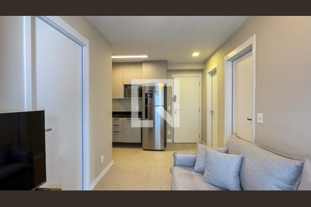 Sala de apartamento para alugar com 2 quartos, 42m² em Brooklin, São Paulo